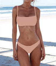 Load image into Gallery viewer, New Solid Sexy Bikini Set
