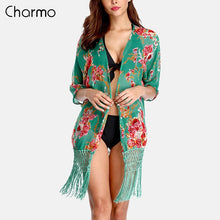 Load image into Gallery viewer, Charmo Women Beach Cover Up