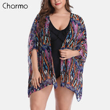 Load image into Gallery viewer, Charmo Women Beach Cover Up