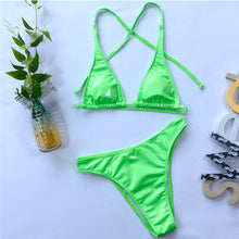 Load image into Gallery viewer, In-X High cut bikini set