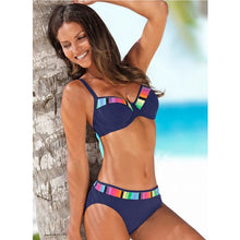 Load image into Gallery viewer, Bikini Set Swimwear  Print Swimsuit