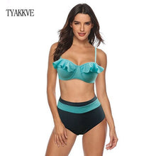 Load image into Gallery viewer, Bikini Set Swimwear  Print Swimsuit