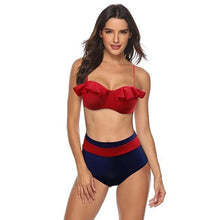 Load image into Gallery viewer, Bikini Set Swimwear  Print Swimsuit