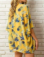 Load image into Gallery viewer, Floral Kimono Swim Cover-Ups