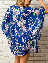 Load image into Gallery viewer, Floral Kimono Swim Cover-Ups