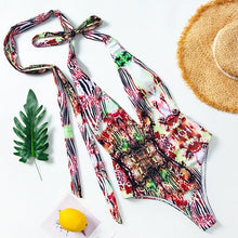 Load image into Gallery viewer, Sexy V-neck Swimwear Women