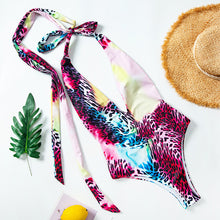 Load image into Gallery viewer, Sexy V-neck Swimwear Women
