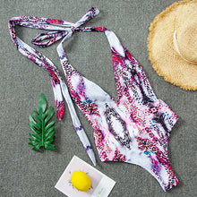 Load image into Gallery viewer, Sexy V-neck Swimwear Women