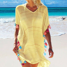 Load image into Gallery viewer, Beach Short Tunic Cover-Ups