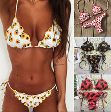 Load image into Gallery viewer, Women Floral Padded Bikini Swimwear