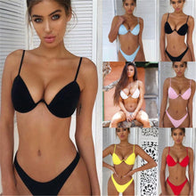 Load image into Gallery viewer, Solid Sexy Bikini 2019